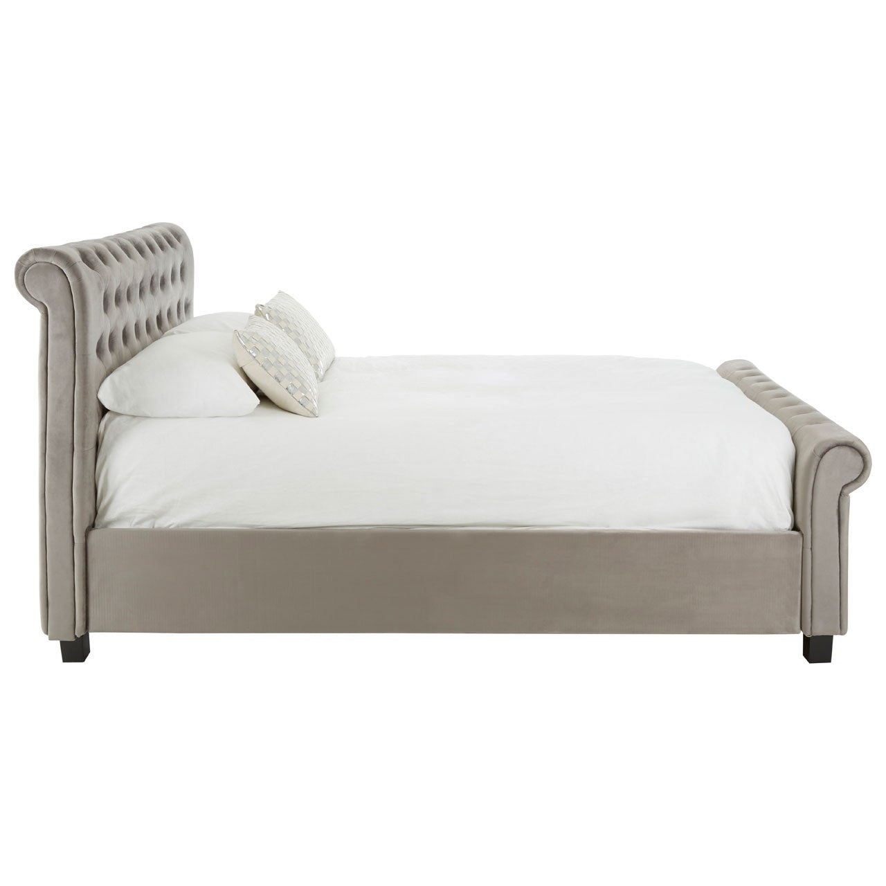 Chimes - Annabelle Steel Shade King Size Ottoman Bed