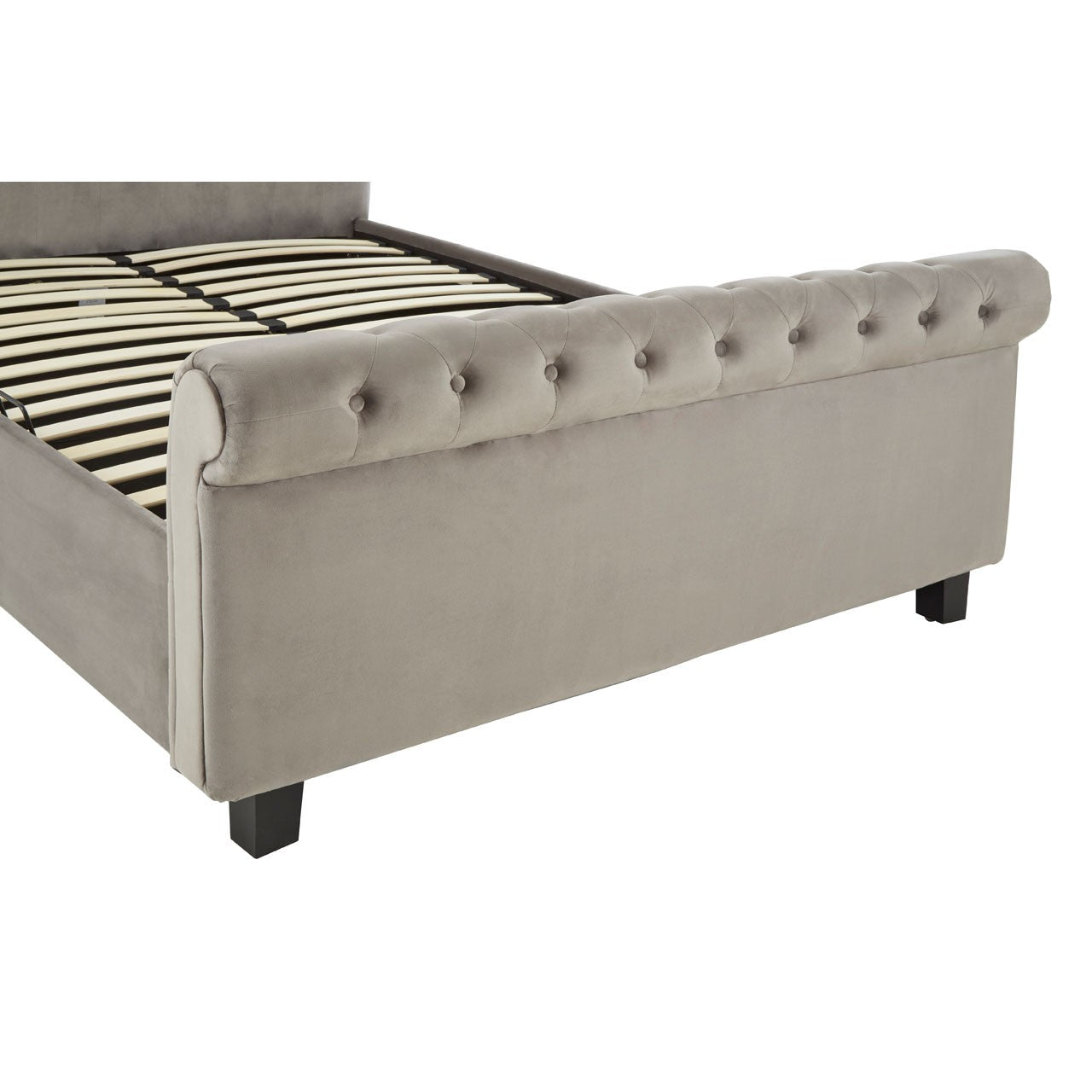 Chimes - Annabelle Steel Shade King Size Ottoman Bed