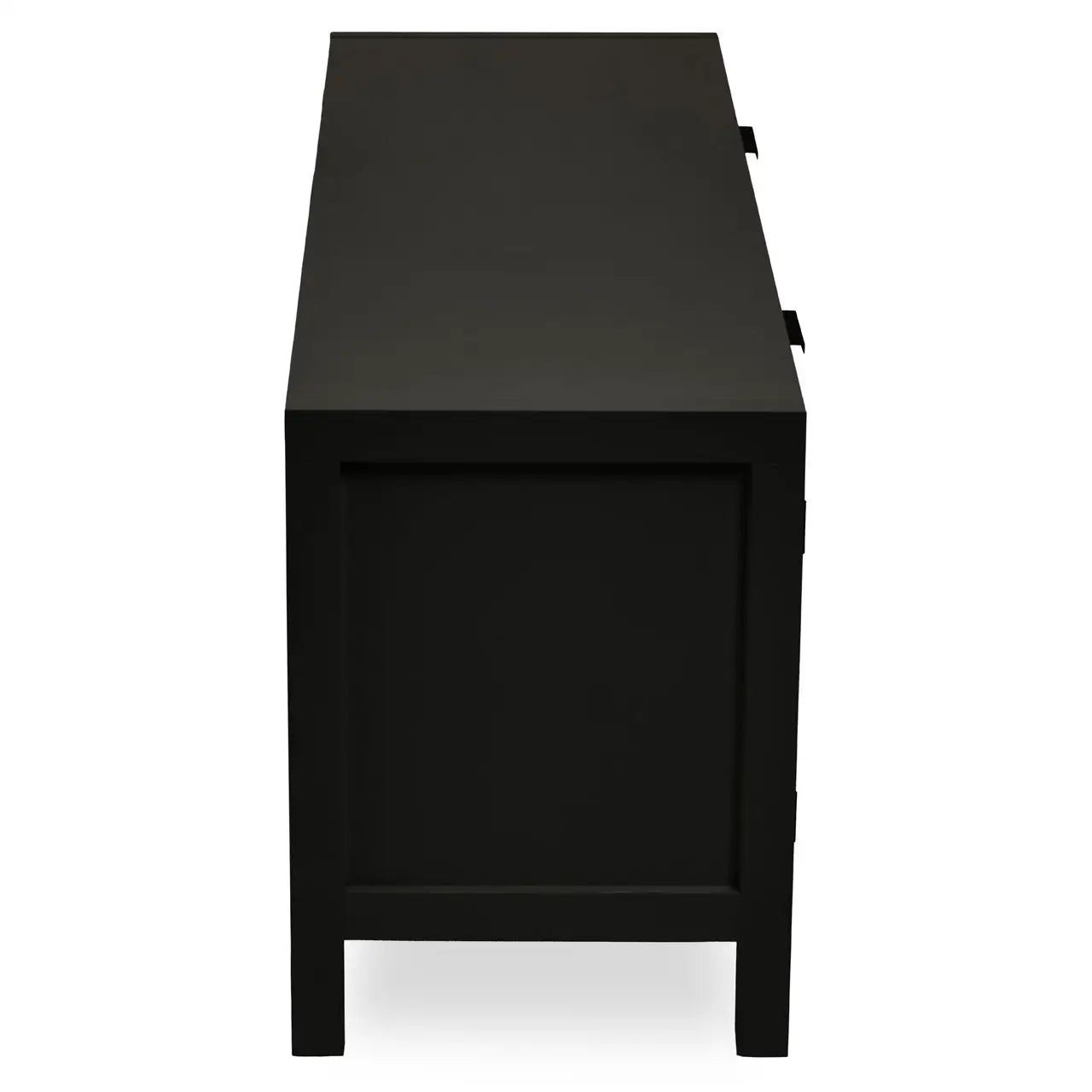 Anais Black Wood Media Unit