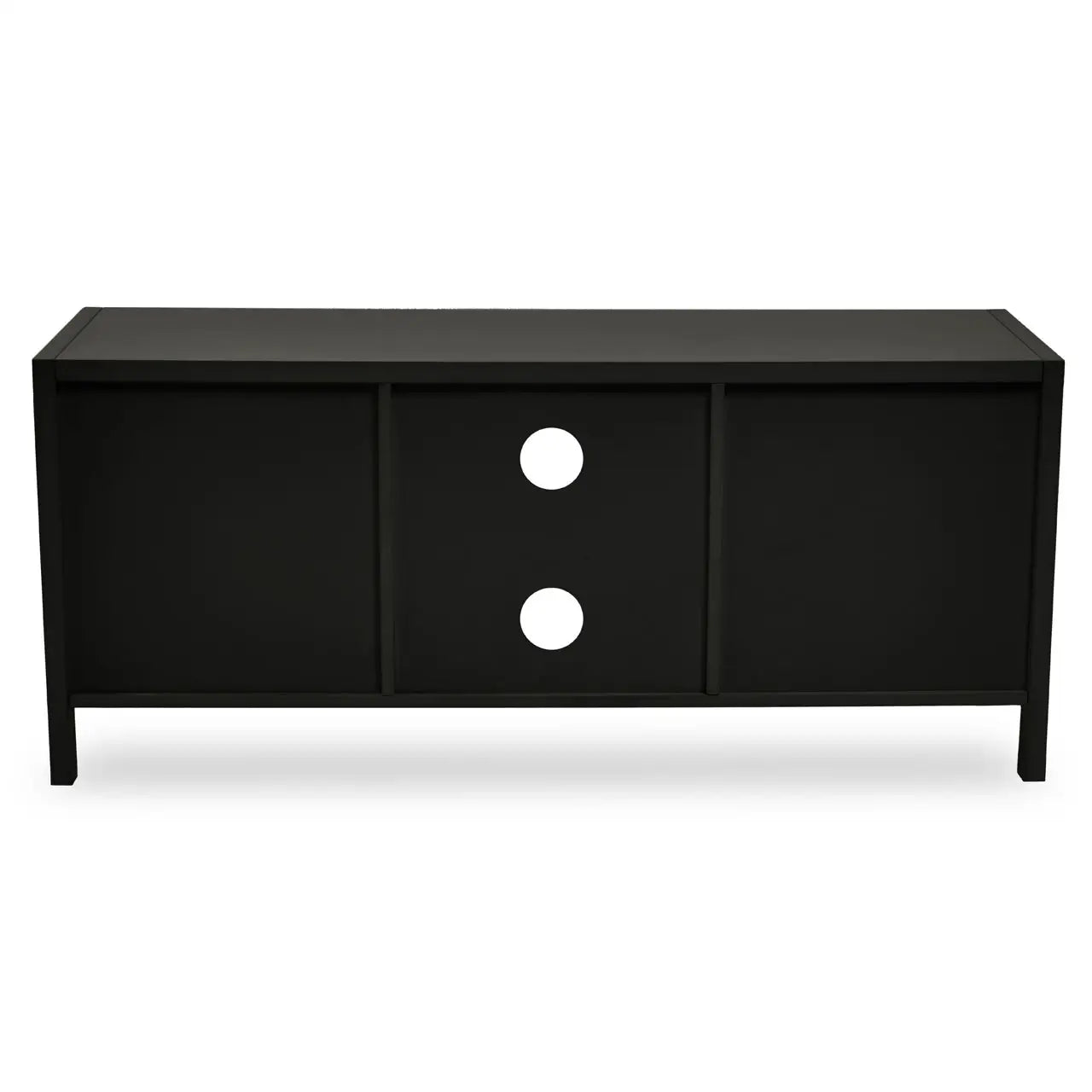 Anais Black Wood Media Unit