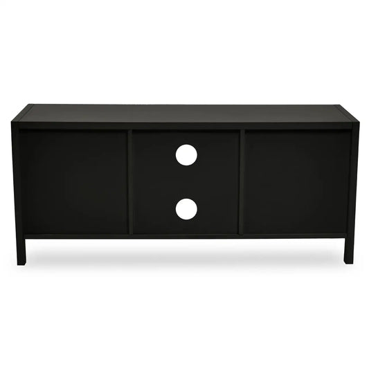 Anais Black Wood Media Unit