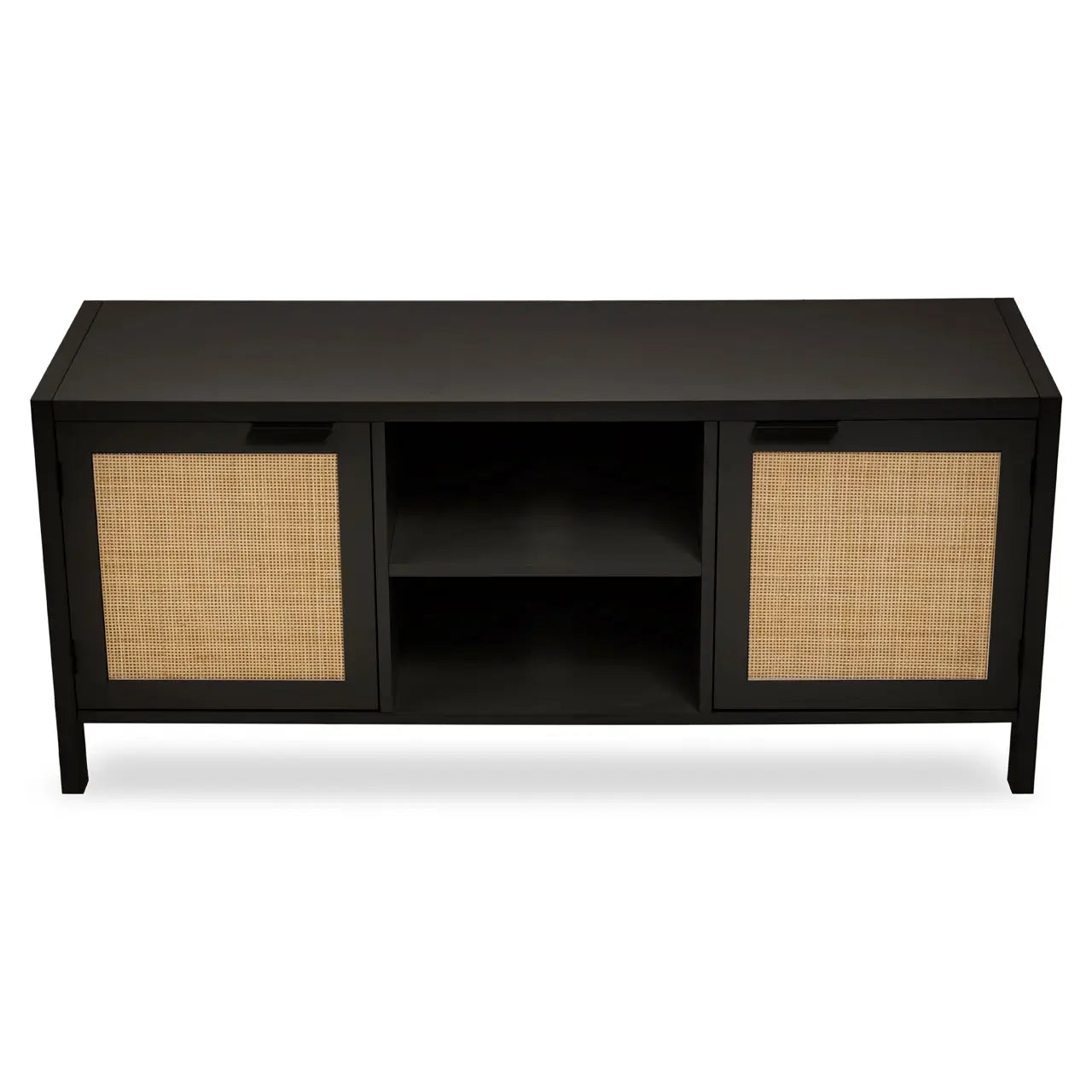 Anais Black Wood Media Unit