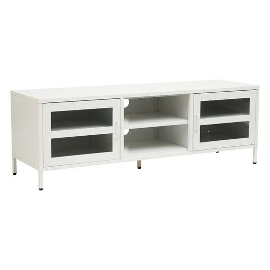 Bethany Two Door White Media Unit