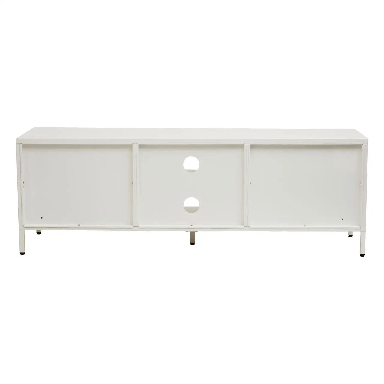 Bethany Two Door White Media Unit
