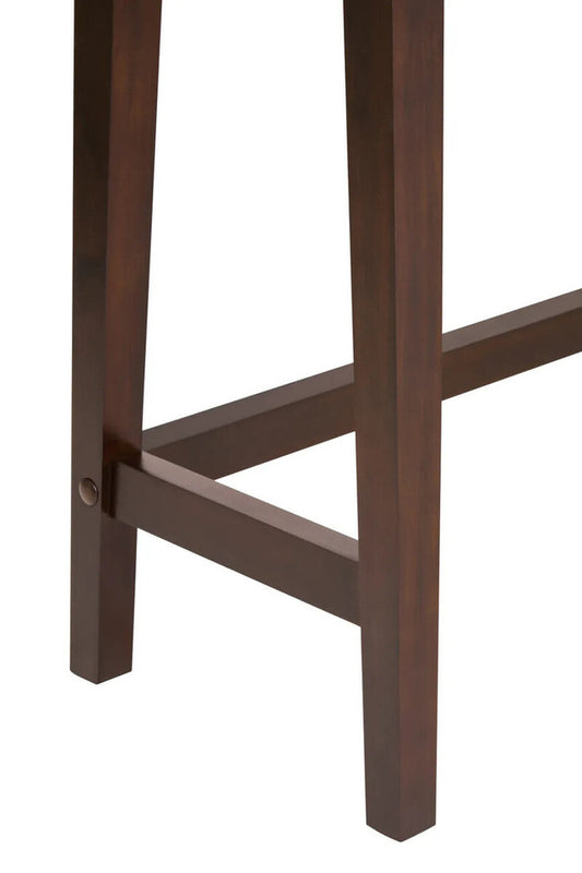 Malia Two Drawer Walnut Finish Wood Console Table