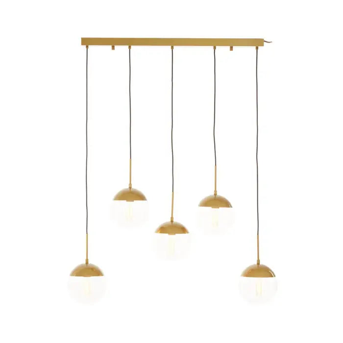 Raine Gold Finish Shades Pendant Light