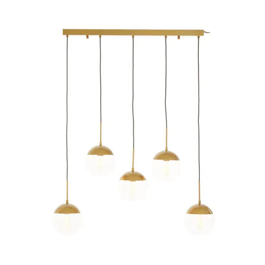 Raine Gold Finish Shades Pendant Light