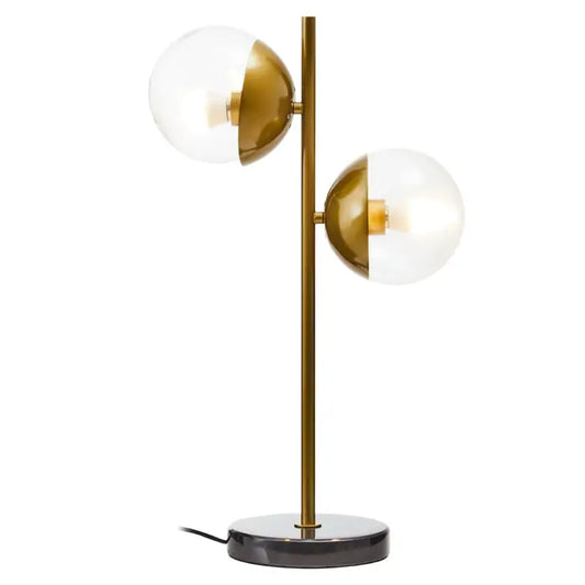 Cadence Large Table Lamp with Black Marble Base