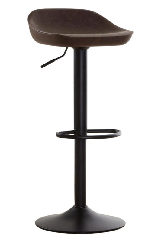 Dakota Set Of Two Mocha Bar Stools