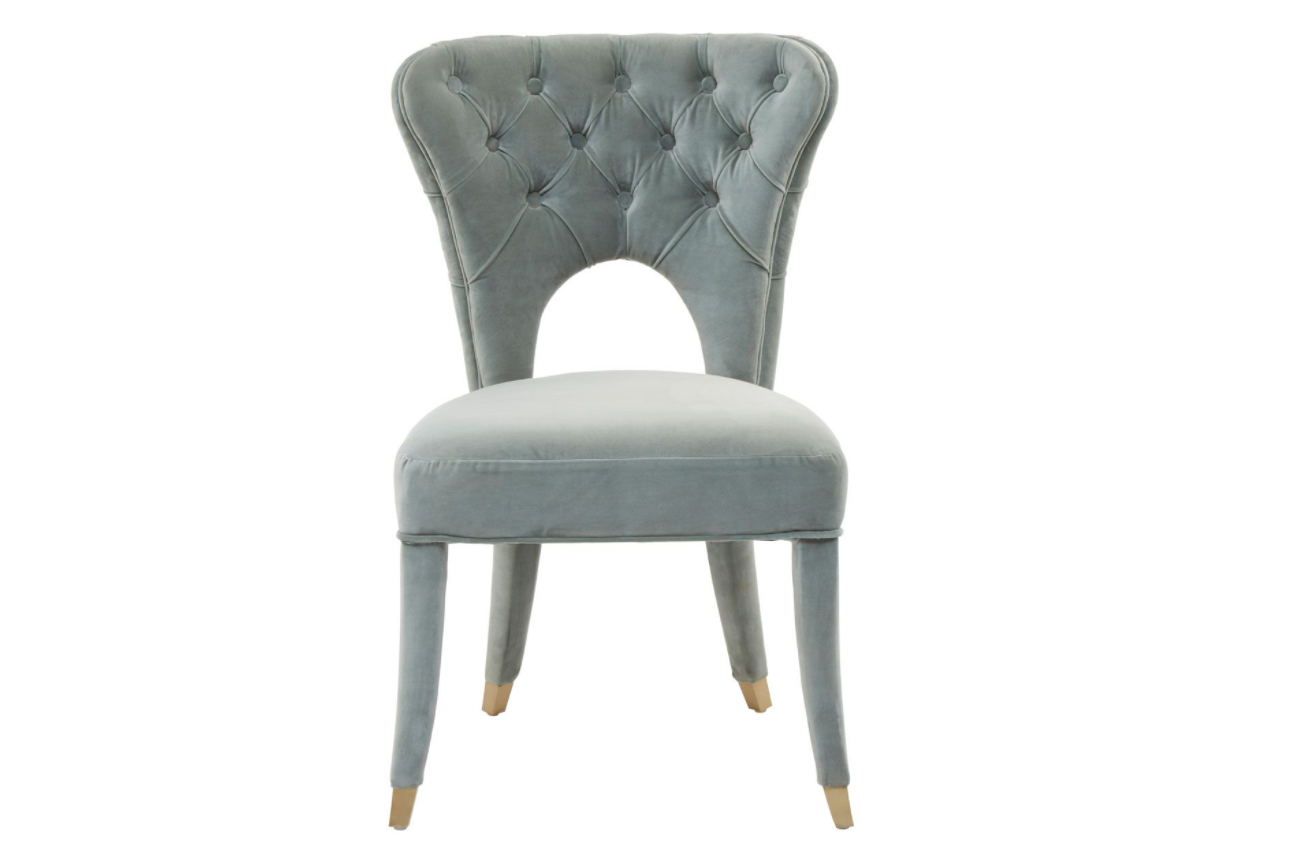 Chimes - Louis Blue Feature Chair