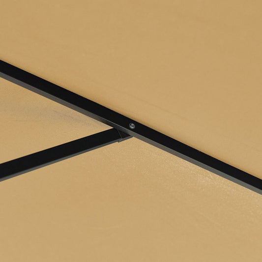 Chimes Antigua Aluminium 2.7m Round Parasol - Beige