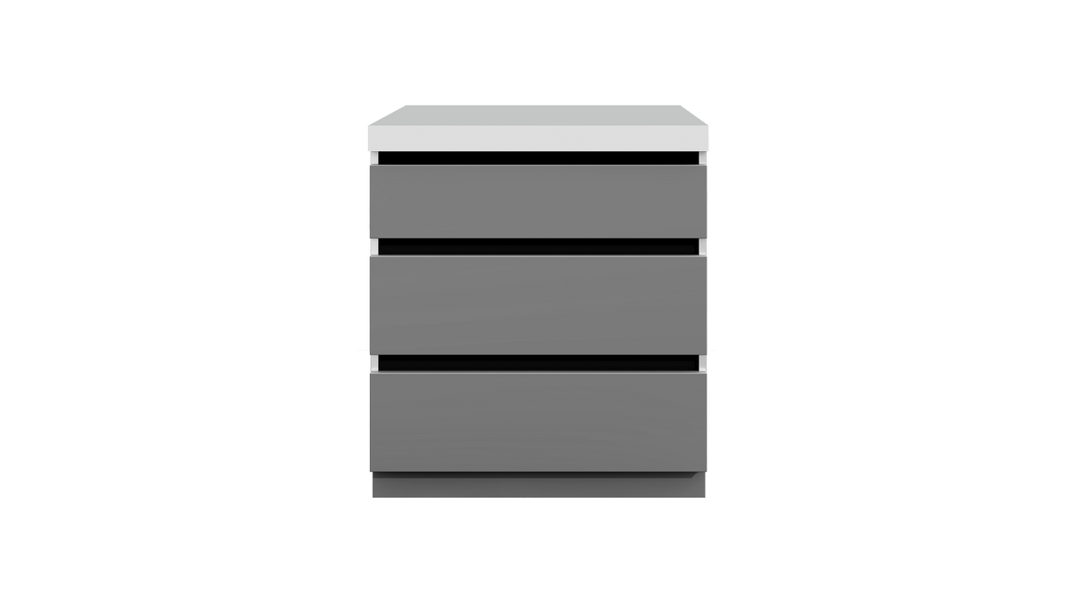 Whistler Grills - Fairford Triple Drawer Cabinet - Grey
