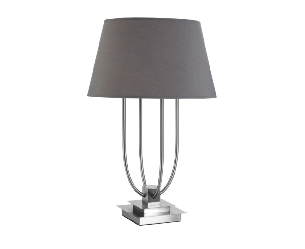 Chimes - Regency Grey Shade Table Lamp