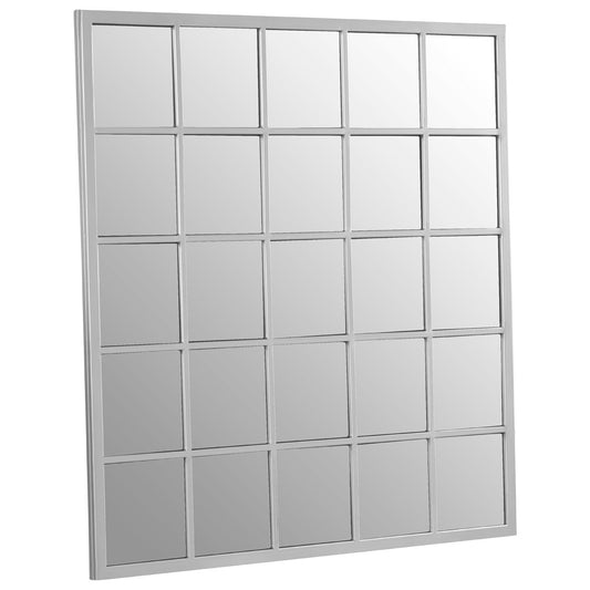 Chimes - Silver 25 Squares Wall Mirror