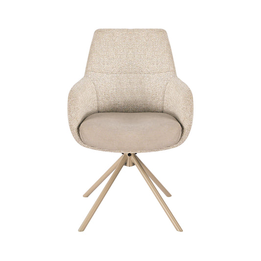 Rimini Tweed Natural Dining Chair