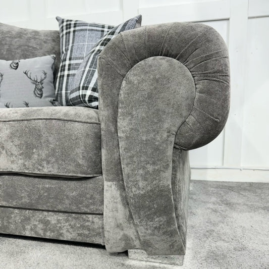 Barcelona Scatter Cushion  Corner Sofa (left hand - Ex Display)