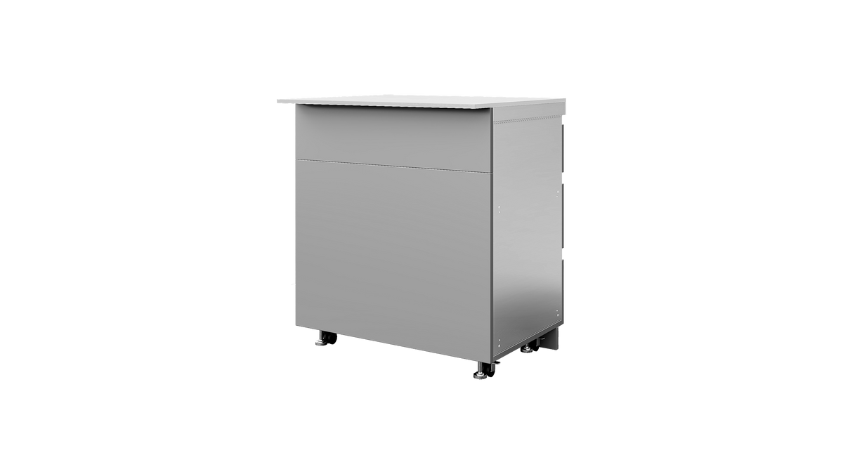 Whistler Grills - Fairford Triple Drawer Cabinet - Grey