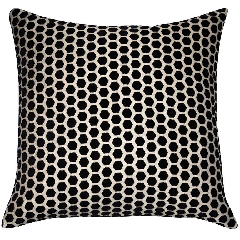 Chimes - Jorvik Cream Black 43 x 43