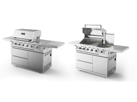 Whistler Grills - Lechlade 4 Burner Pre-built Outdoor Kitchen