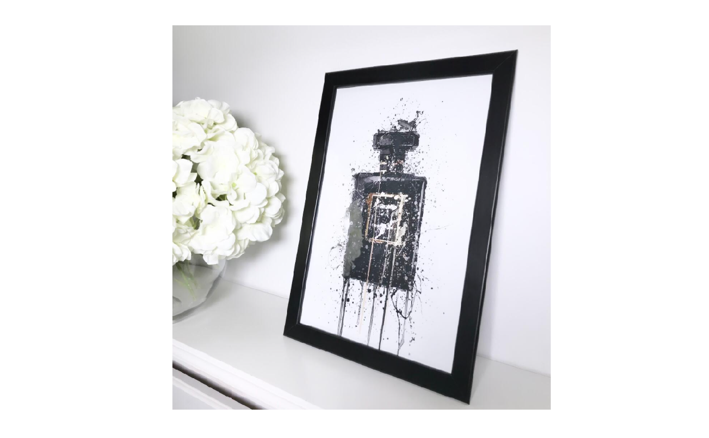 Chimes - Perfume Print