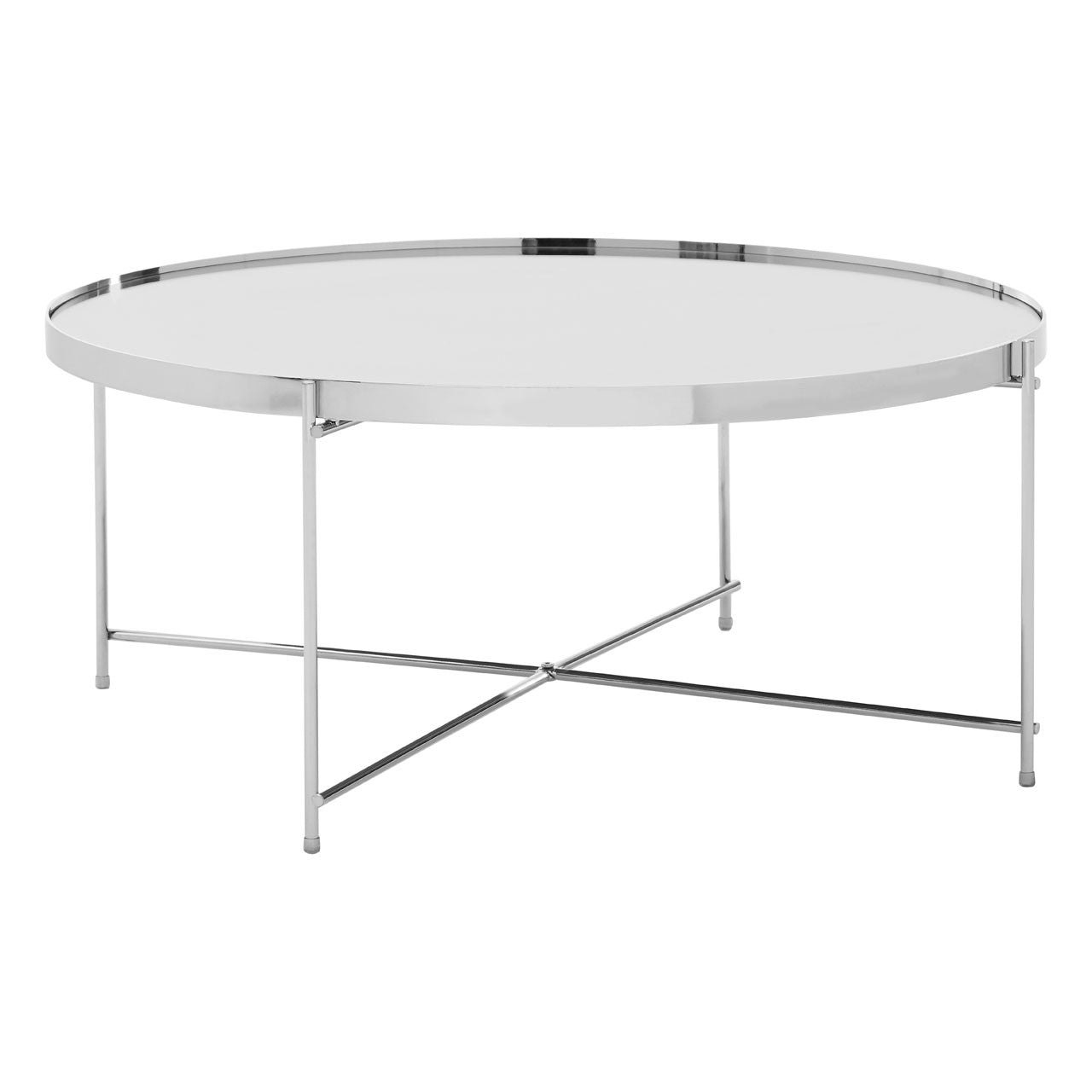 Chimes - Sasha Silver Mirror Coffee Table