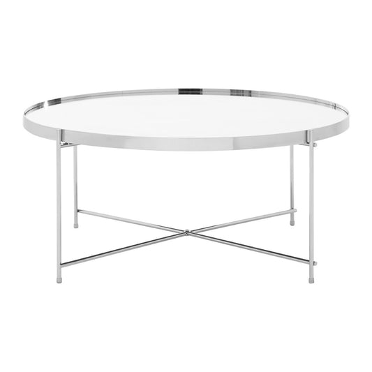 Chimes - Sasha Silver Mirror Coffee Table