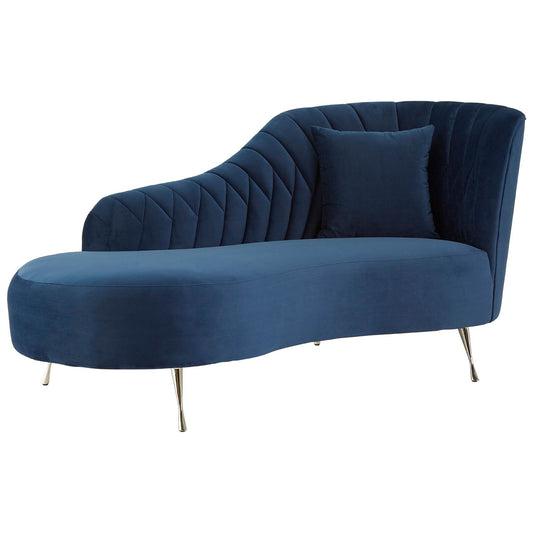Chimes - Tiffany Chaise Longue - Blue Velvet