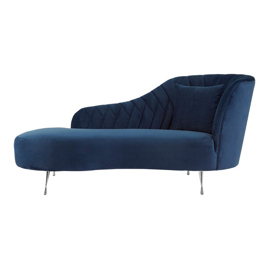 Chimes - Tiffany Chaise Longue - Blue Velvet