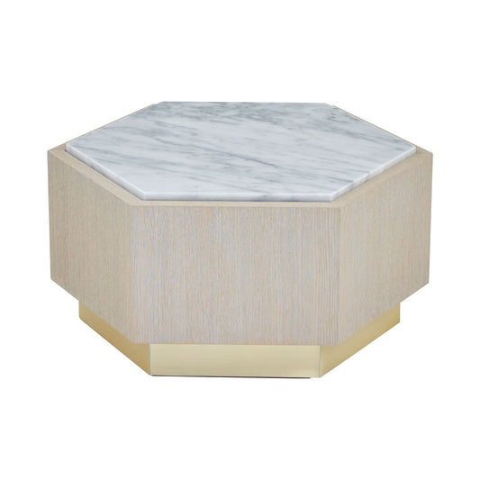 Chimes - Lorenzo small white side table