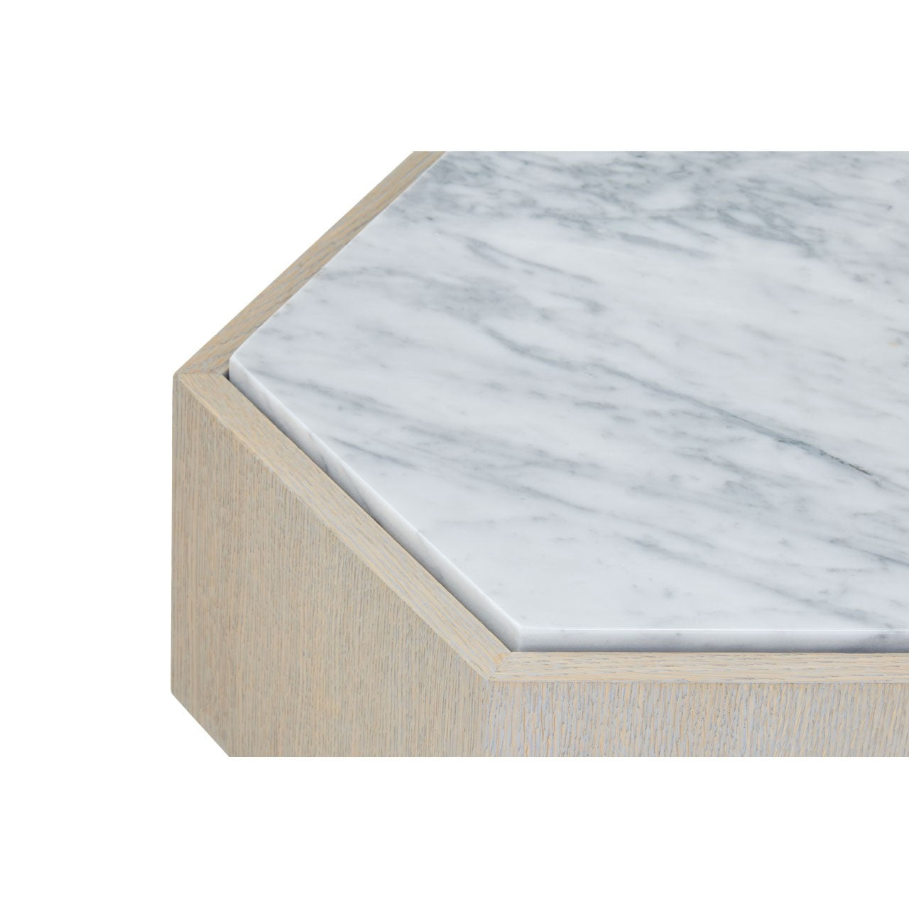 Chimes - Lorenzo small white side table