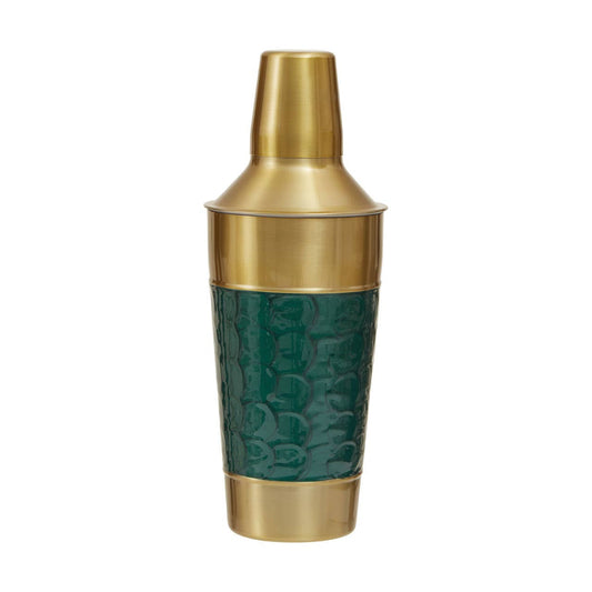 Calipo Green Enamel 4 Piece Cocktail Set