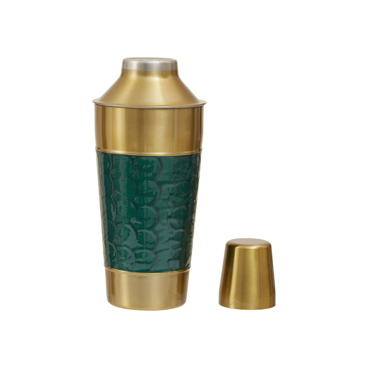 Calipo Green Enamel 4 Piece Cocktail Set