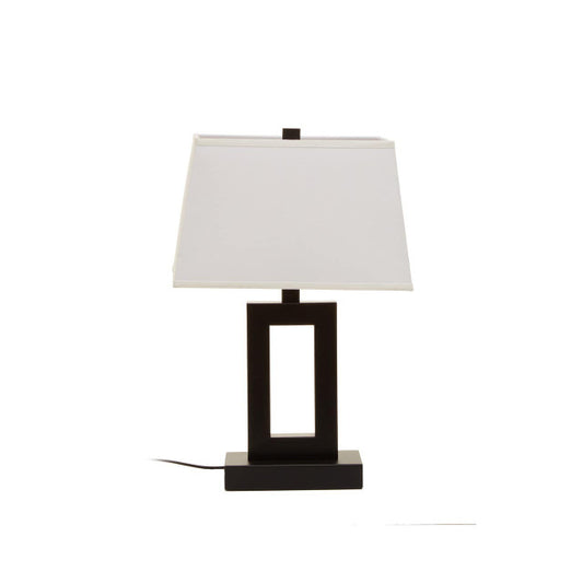 Leo Black and White Table Lamp