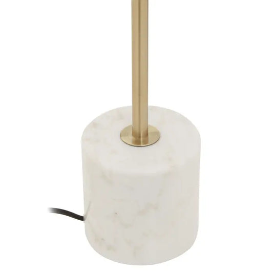 Taia Table Lamp with White Marble Base
