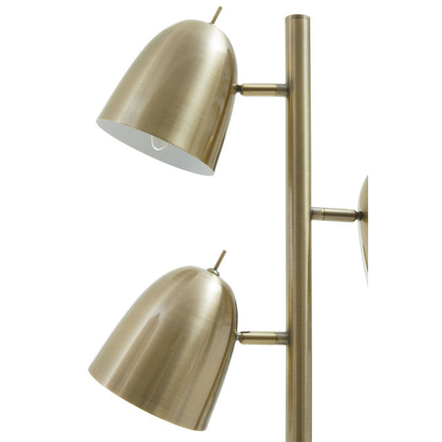 Nevada Brass Finish Floor Lamp