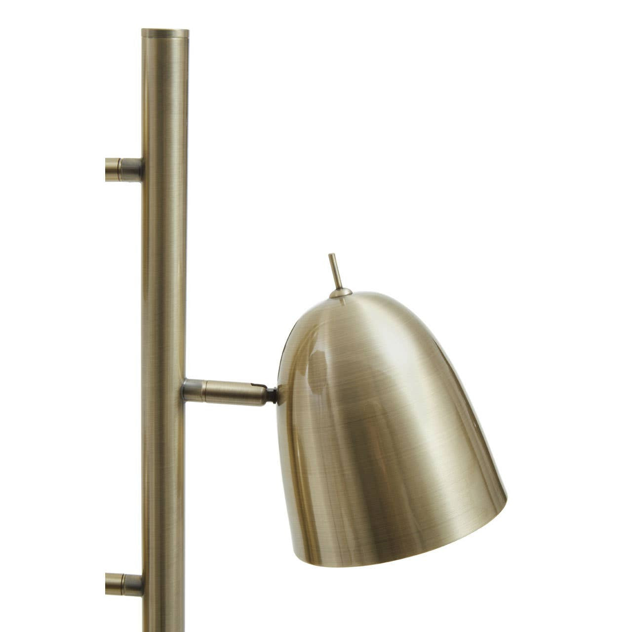 Nevada Brass Finish Floor Lamp