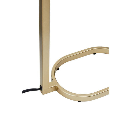 Leia Black Shade With Gold Finish Metal Frame Table Lamp