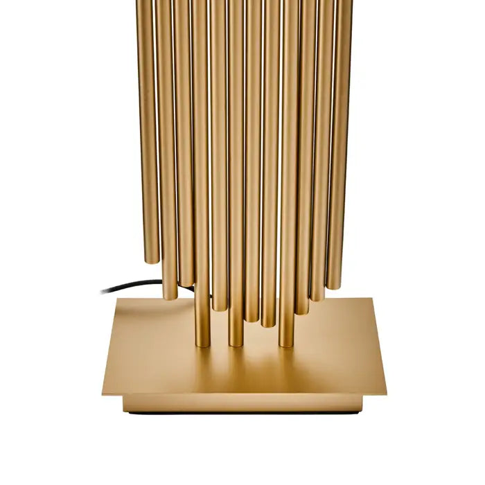 Bunty Table Lamp With Black Linen Shade