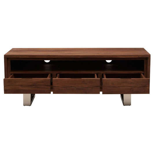 Surie Acacia Wood Media Unit