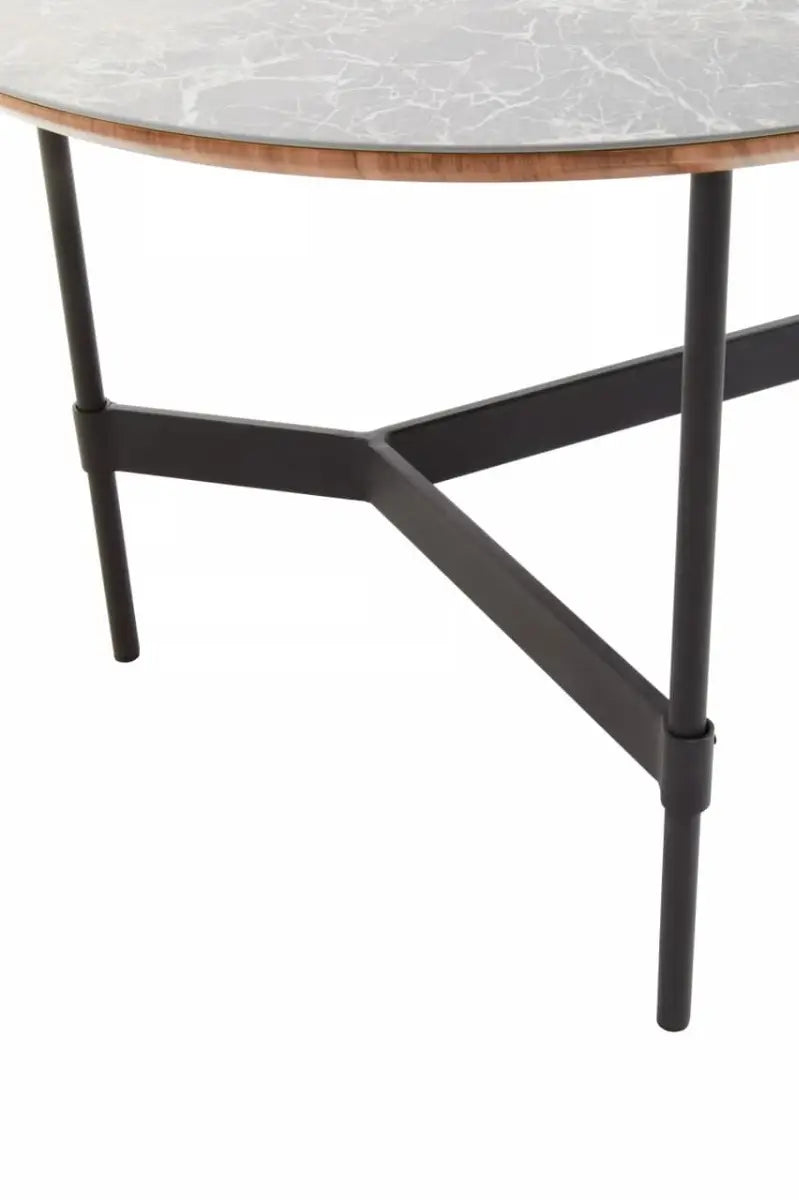 Qatar Coffee Table With Round Top