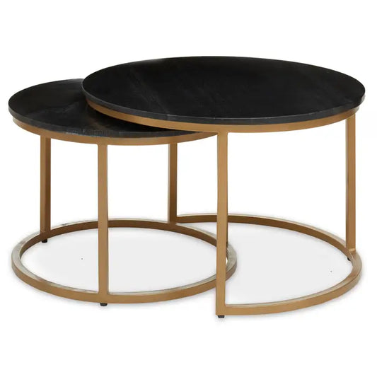 Violet Nest Of Two Round Tables