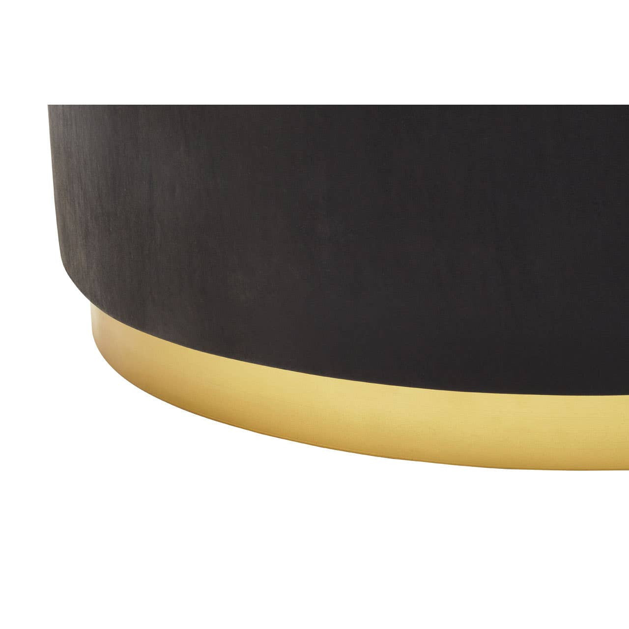 Narli Black And Gold Concrete Look Coffee Table
