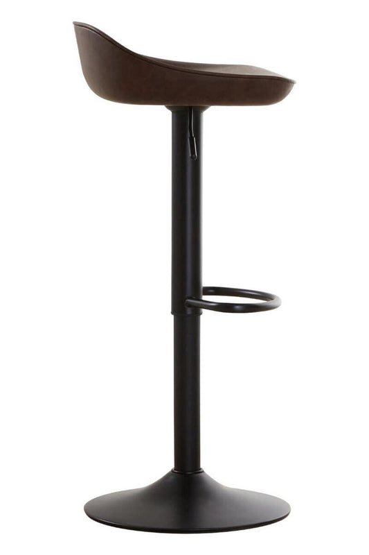 Dakota Set Of Two Mocha Bar Stools