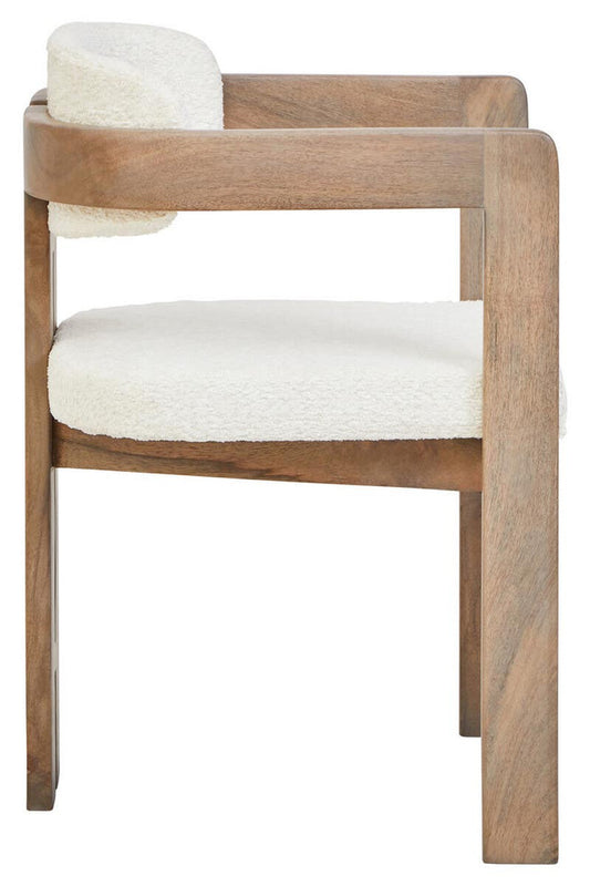 Torre Grey Mango Wood Chair