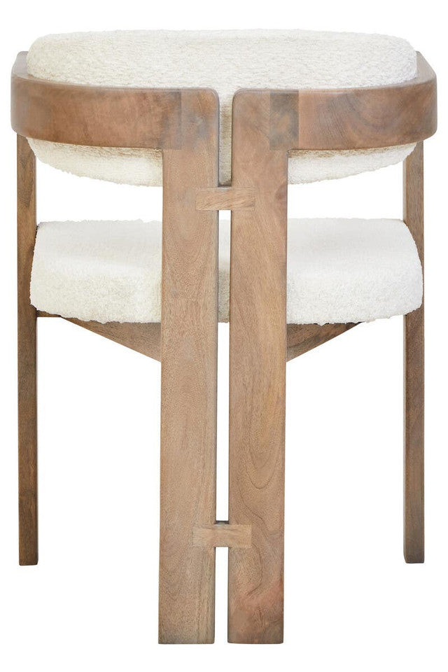 Torre Grey Mango Wood Chair