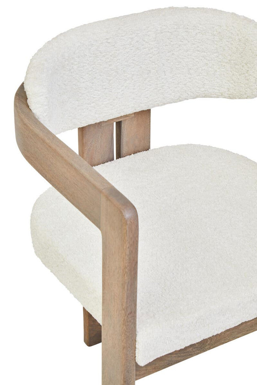 Torre Grey Mango Wood Chair