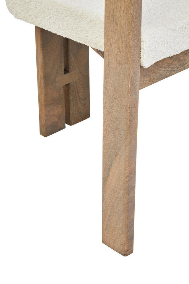 Torre Grey Mango Wood Chair