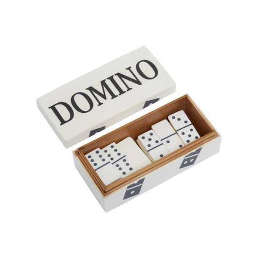 Beckford Games White and Black Domino Box