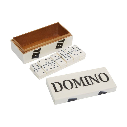 Beckford Games White and Black Domino Box