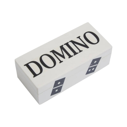 Beckford Games White and Black Domino Box